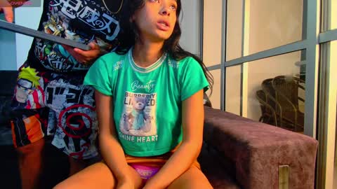 Snapshot of latin_couple77 chatting on January 2025 02:58:01 AM Sara y Andy online show from January 2025 02:58:01 AM