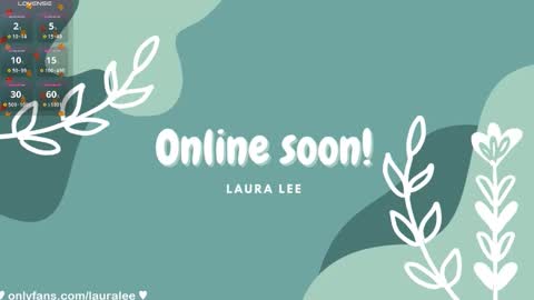Snapshot of laura_lee chatting on October 2025 01:25:02 AM Laura Lee. online show from October 2025 01:25:02 AM