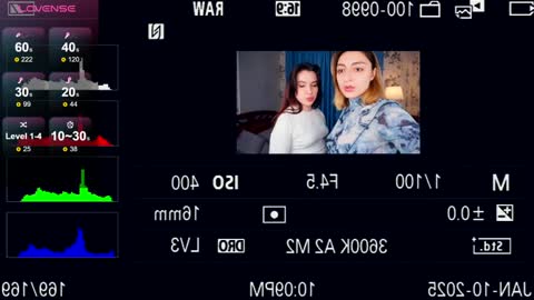 Hey hey our name is Mia  Elfy Lovense is active time to play   PVT IS OPEN  online show from January 2025 07:11:01 AM