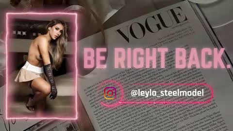 Snapshot of leyla_steel chatting on November 2025 09:06:01 PM INSTA leylasteel model online show from November 2025 09:06:01 PM
