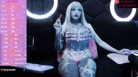 Snapshot of lilithlevis chatting on September 2025 05:43:02 AM Tifon Mary - Indepent model online show from September 2025 05:43:02 AM