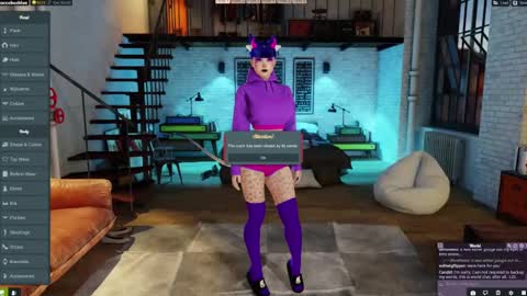 Succubus Blue online show from January 2025 06:44:02 AM