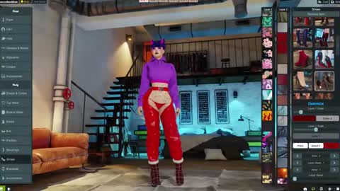 Succubus Blue online show from January 2025 02:57:01 AM