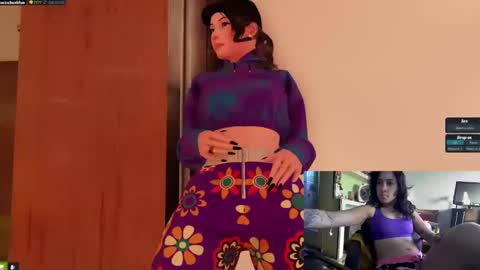 Succubus Blue online show from January 2025 12:04:02 PM