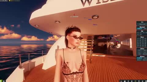 Succubus Blue online show from January 2025 12:48:02 PM