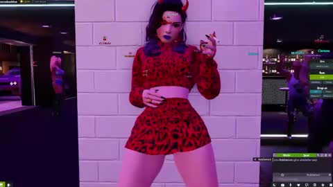 Succubus Blue online show from February 2025 04:25:01 PM