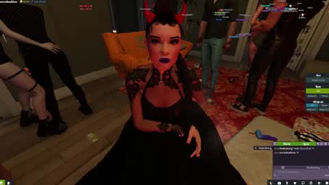 Succubus Blue online show from February 2025 05:52:02 PM