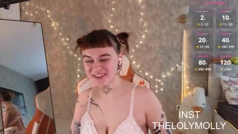 Snapshot of lolymolli chatting on October 2025 10:05:01 AM Molli online show from October 2025 10:05:01 AM