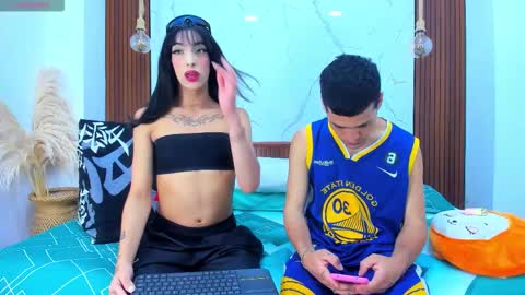 Snapshot of loversinfire chatting on November 2025 08:14:01 PM sofia and bryan online show from November 2025 08:14:01 PM