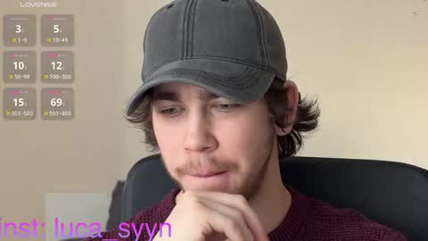 Snapshot of luca_syn chatting on October 2025 12:06:01 PM Luca S online show from October 2025 12:06:01 PM