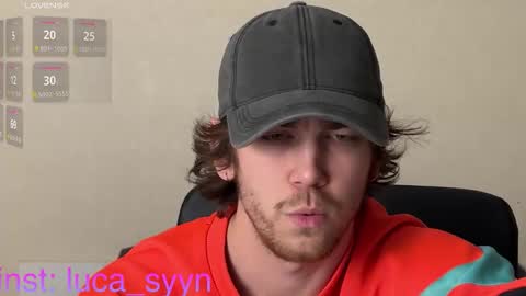 Snapshot of luca_syn chatting on October 2025 01:23:02 PM Luca S online show from October 2025 01:23:02 PM