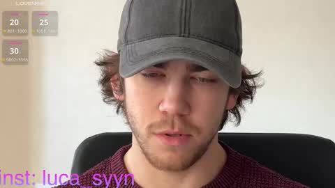 Snapshot of luca_syn chatting on October 2025 08:14:02 AM Luca S online show from October 2025 08:14:02 AM