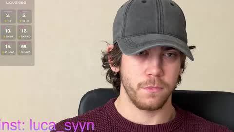 Snapshot of luca_syn chatting on October 2025 06:47:01 PM Luca S online show from October 2025 06:47:01 PM