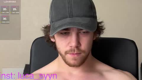 Snapshot of luca_syn chatting on October 2025 06:56:01 PM Luca S online show from October 2025 06:56:01 PM