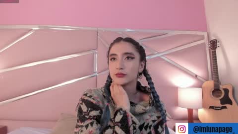 Luna Page online show from January 2025 01:32:01 PM