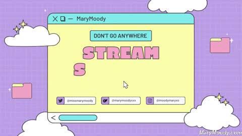 Mary Moody online show from February 2025 09:59:01 PM