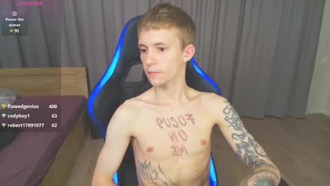 Max Gen with tats 24years  And Ethan without tats 20 years online show from February 2025 01:46:02 AM
