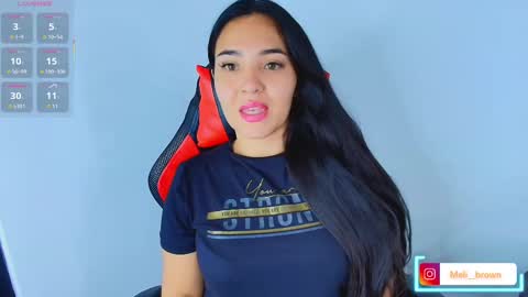 Snapshot of meli__brown chatting on October 2025 12:19:01 AM Independent model online show from October 2025 12:19:01 AM