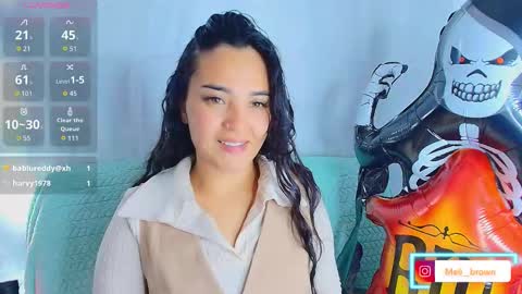 Snapshot of meli__brown chatting on October 2025 03:14:01 AM Independent model online show from October 2025 03:14:01 AM
