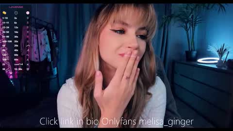 Snapshot of melisa_ginger chatting on October 2025 09:55:01 AM Im Melisa 3 online show from October 2025 09:55:01 AM