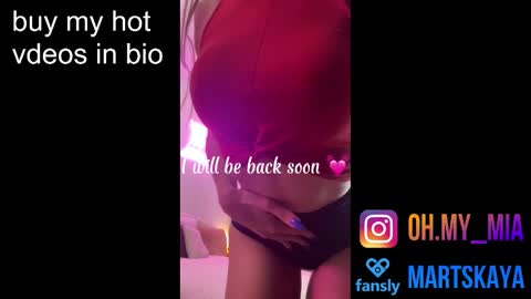 Mia Martskaya online show from October 2025 09:54:01 AM