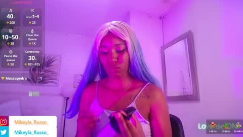 Mikeyla  online show from January 2025 09:18:01 PM