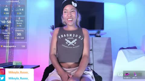 Mikeyla  online show from January 2025 12:17:02 AM