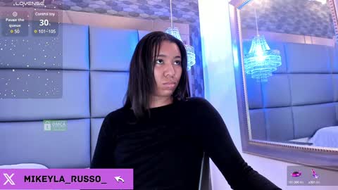 Mikeyla  online show from January 2025 09:25:01 PM