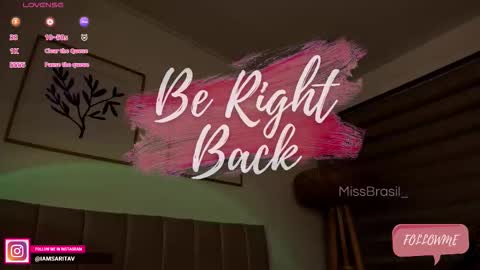 Snapshot of missbrasil_ chatting on October 2025 11:54:01 AM Sara Vanegas online show from October 2025 11:54:01 AM