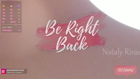 Snapshot of missnataly_ chatting on November 2025 12:55:02 AM Nataly Rivas online show from November 2025 12:55:02 AM