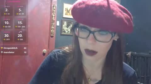 Snapshot of mistressthrope chatting on November 2025 11:59:02 PM MistressThrope online show from November 2025 11:59:02 PM