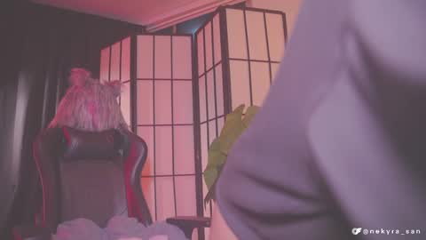 Snapshot of nekyra_san chatting on February 2025 12:36:02 AM Mely Birthday party saturday night BYO online show from February 2025 12:36:02 AM