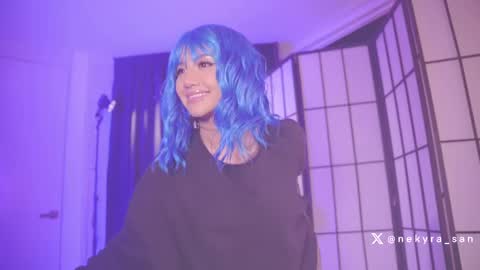 Snapshot of nekyra_san chatting on March 2025 12:39:02 AM Mely Birthday party saturday night BYO online show from March 2025 12:39:02 AM