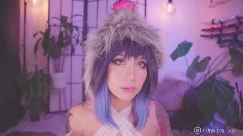 Snapshot of nekyra_san chatting on September 2025 12:32:01 AM Mely Birthday party saturday night BYO online show from September 2025 12:32:01 AM