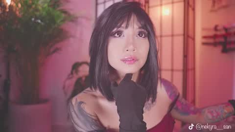 Snapshot of nekyra_san chatting on September 2025 12:23:02 AM Mely Birthday party saturday night BYO online show from September 2025 12:23:02 AM