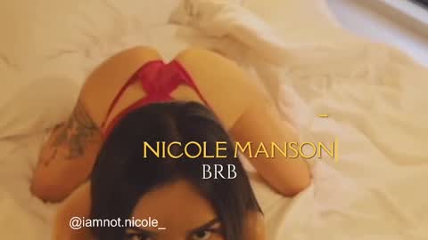 Snapshot of nicolemanson chatting on February 2025 06:04:01 PM Nicole Manson online show from February 2025 06:04:01 PM