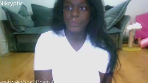 Snapshot of nikryptic chatting on October 2025 07:08:01 AM Nikole online show from October 2025 07:08:01 AM