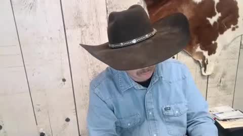 Snapshot of openmindedcowboy chatting on March 2025 11:27:01 PM kinkynerd online show from March 2025 11:27:01 PM