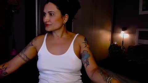 My alter ego Betinna Flowers - a tattooed Miss  -   Are you missing me come in here  -  online show from January 2025 09:23:02 PM