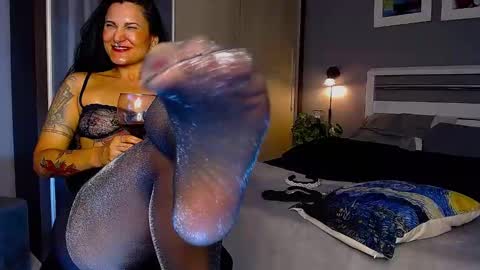 My alter ego Betinna Flowers - a tattooed Miss  -   Are you missing me come in here  -  online show from January 2025 12:27:02 AM
