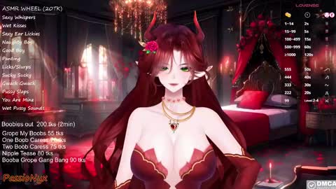 Succubus Nyx online show from February 2025 02:41:01 AM