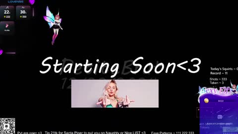 PiperAvery online show from December 2024 07:55:01 PM