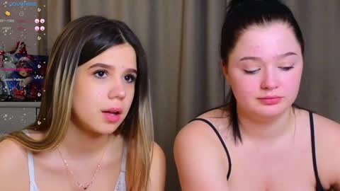Lora black  and Lili blonde welcome you here online show from February 2025 02:58:01 PM