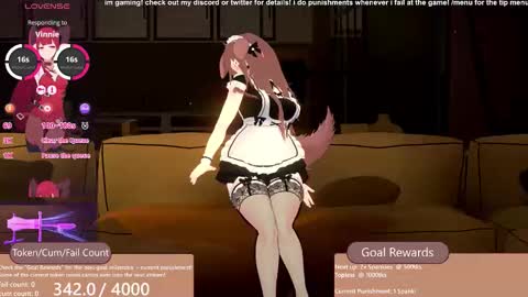 Snapshot of puppyinu chatting on October 2025 03:15:02 AM Inuyama Wanko online show from October 2025 03:15:02 AM