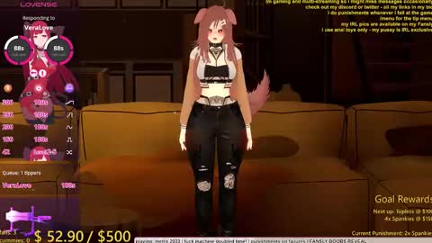 Snapshot of puppyinu chatting on October 2025 09:50:02 PM Inuyama Wanko online show from October 2025 09:50:02 PM