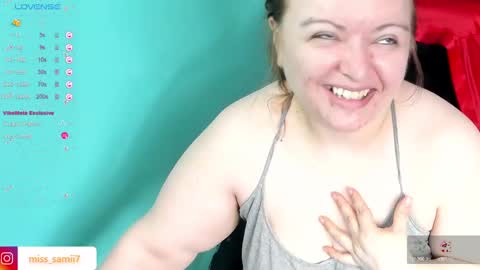 Snapshot of queensami7 chatting on February 2025 02:20:02 AM Samantha online show from February 2025 02:20:02 AM