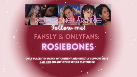 Snapshot of rosiebones chatting on November 2025 10:32:02 PM Rosie Bones online show from November 2025 10:32:02 PM