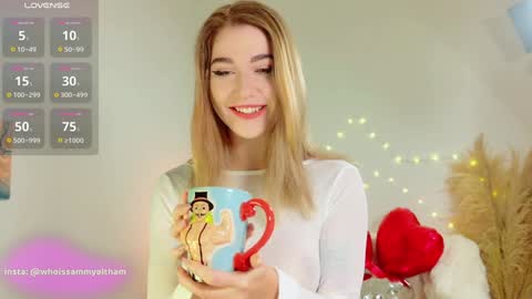 Snapshot of sammyaltham chatting on February 2025 12:17:01 AM Sam online show from February 2025 12:17:01 AM