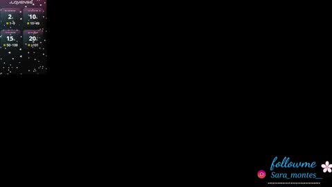Snapshot of sara_montes chatting on September 2025 02:50:02 PM Sara Montes online show from September 2025 02:50:02 PM