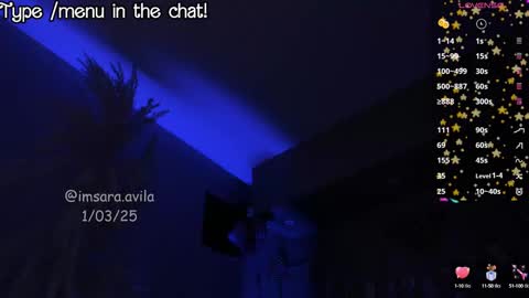 SaraAvila  online show from March 2025 08:38:01 AM